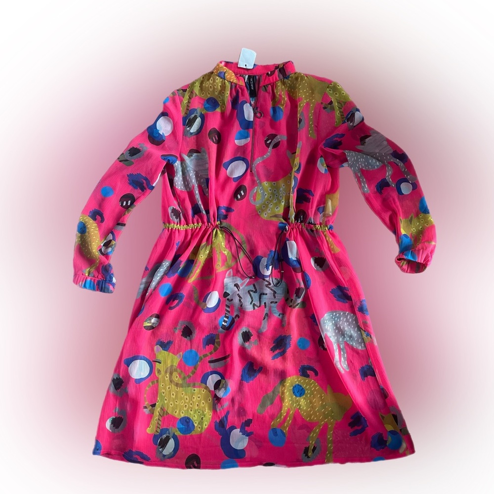 Marc Cain Multicolor Abstract Print Dress